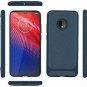 Moto Z4 Case Durable Light Shockproof Cover Protective Phone Case Dark Blue