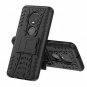 Moto G7 G7 Plus Case Dual Layer Shockproof Wallet Slim Protective Black New