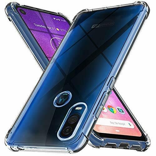 Moto One Vision Case Ultra Slim Thin Scratch Resistant TPU Rubber Soft Clear