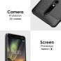 Nokia 6.1 Nokia 6 2018 Case Soft Slim Lightweight TPU Gel Bumper Cover Black