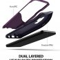 For Galaxy S9 Plus Dual Layer Heavy Duty Shock Absorbent Metallic Purple Case