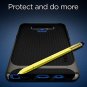 For Galaxy Note 9 Hybrid Herringbone Flexible Inner Protection Gunmetal Case