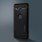 For Sony Xperia XZ2 Compact Flexible Rugged Armor Slim Carbon Fiber Black Case