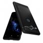 For Sony Xperia XZ2 Compact Flexible Rugged Armor Slim Carbon Fiber Black Case