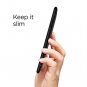 For Sony Xperia XZ2 Compact Flexible Rugged Armor Slim Carbon Fiber Black Case