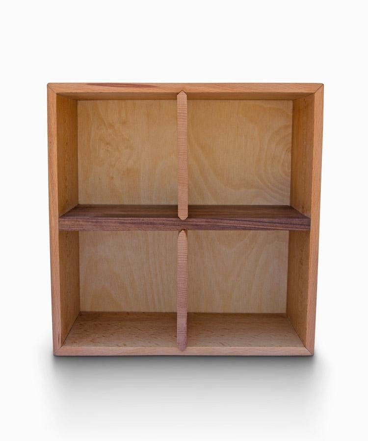 Sectional Storage Box - 4 Cabinet - WOODSAKA
