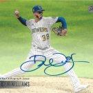 Devin Williams 2021 Topps Stadium Club Auto #SCBA-DW Milwaukee Brewers Baseball Card