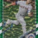 Michael Conforto 2021 Topps Green Parallel #517 New York Mets Baseball Card /499