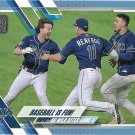Brett Phillips 2021 Topps Father's Day Parallel #353 Tampa Bay Rays Baseball Card /50