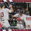 Boston Red Sox Team 2021 Topps Red Parallel #401 Baseball Card /199