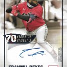 Franmil Reyes 2021 Topps 70 Years Auto #70YA-FR Cleveland Indians Baseball Card