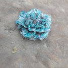 Frosted rose pendant