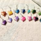 Color Fade heart keychain