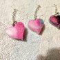Color Fade heart keychain