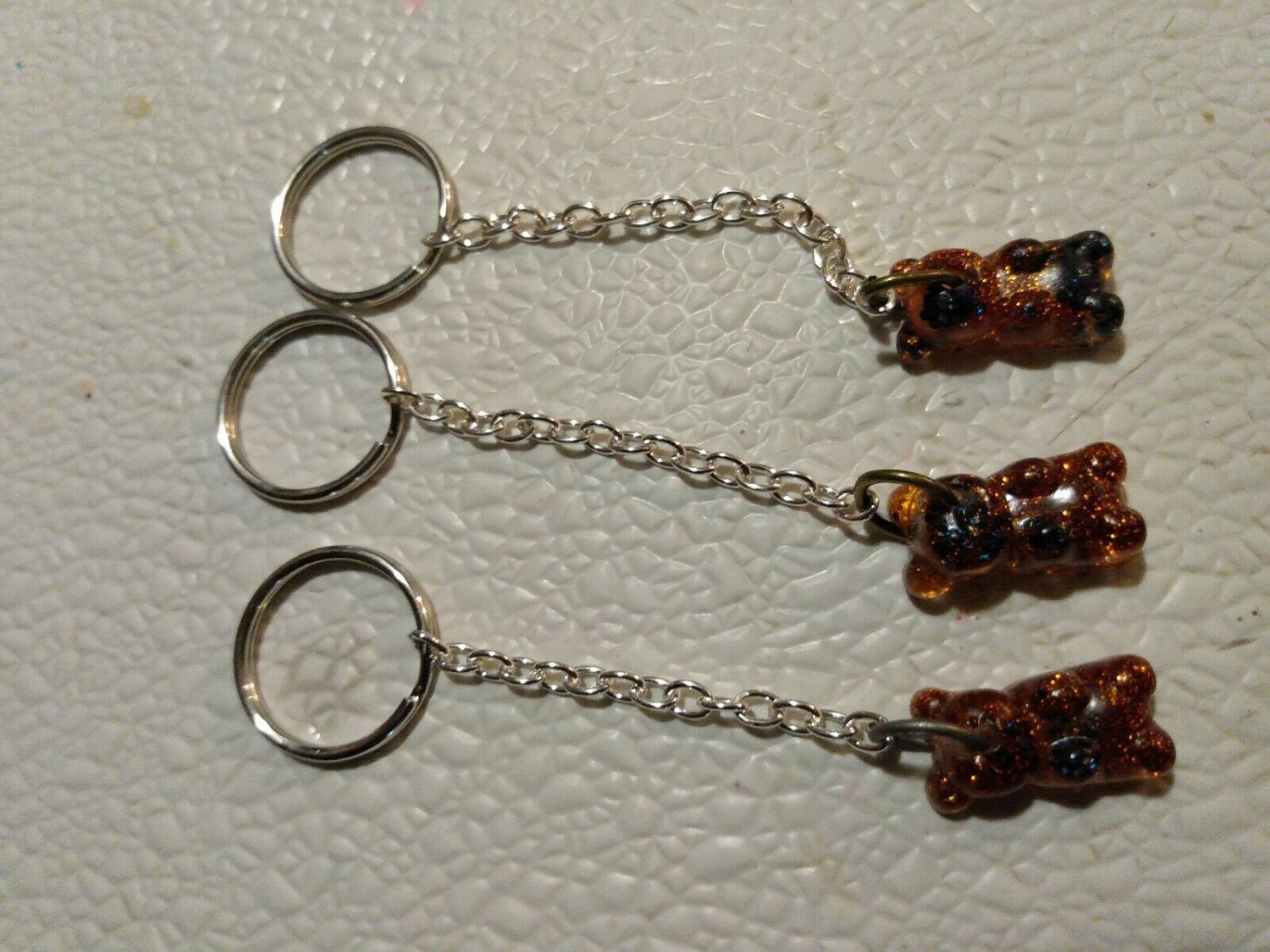 Halloween Gummy Bear Keychain Gummibar Keyholder Accessories