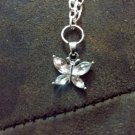 Diamond Butterfly Ankle Bracelet