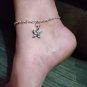 Diamond Butterfly Ankle Bracelet