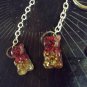 Christmas Gummy Bear Keychain Gummibar Keyholder Accessories
