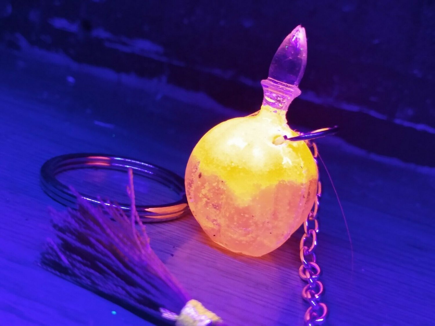 Poison Bottle Charm Keychain