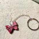 Fashion Jewelry Keychain Key Chain Crystal Butterfly