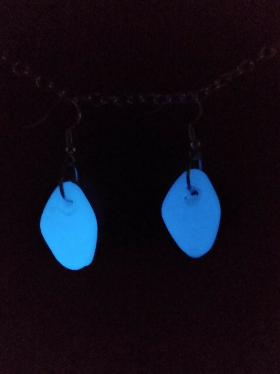 Glow In The Dark Stone Earrings