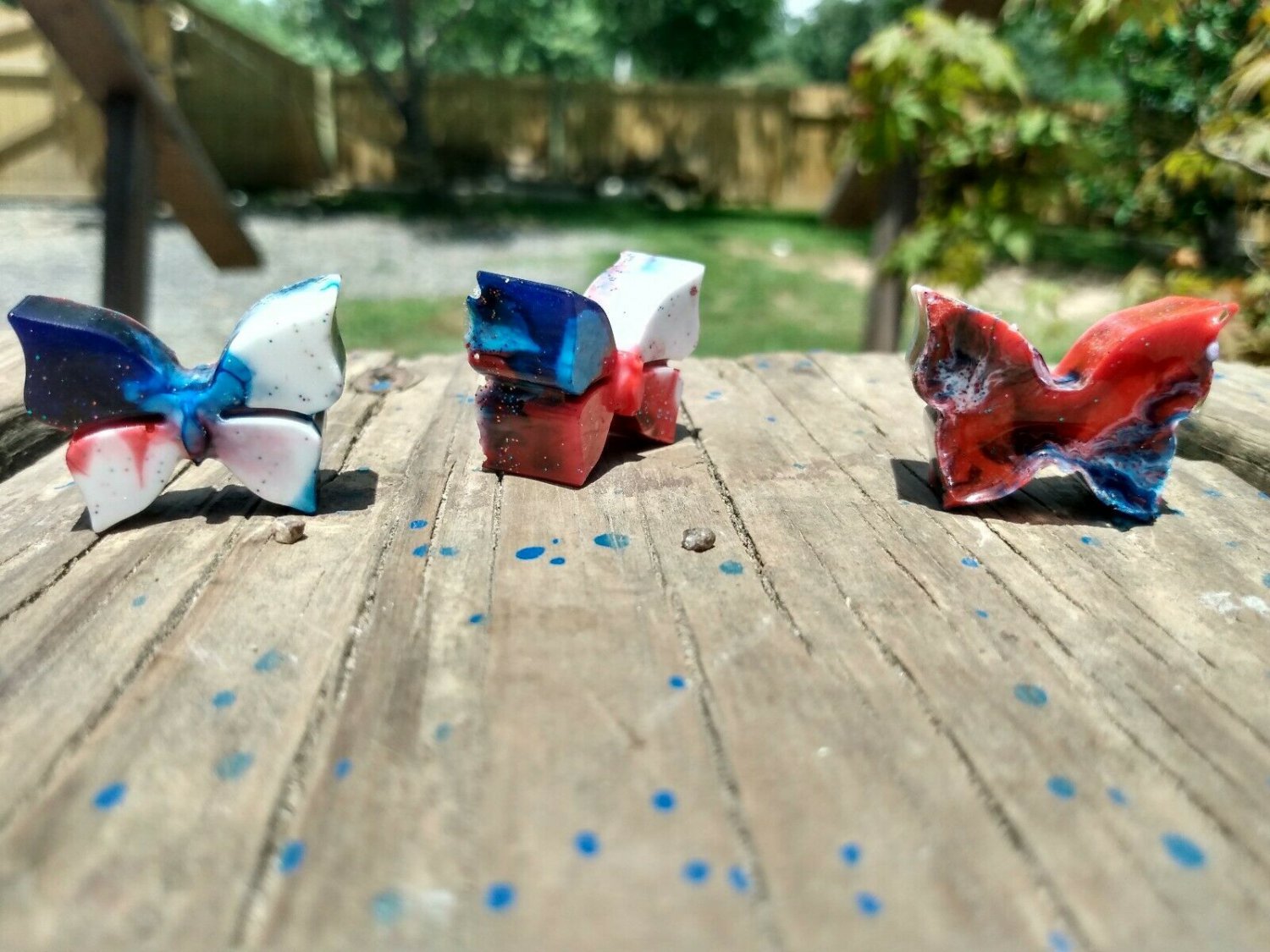 Independence Day Butterfly Charm