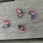 Independence Day Butterfly Charm