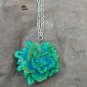 Rose Flower Pendant Necklace handmade fashion jewelery