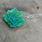 Rose Flower Pendant Necklace handmade fashion jewelery