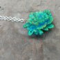 Rose Flower Pendant Necklace handmade fashion jewelery