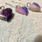 Color Faded heart keychain