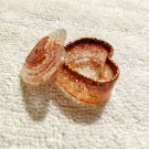 Mini heart shaped jewelry box