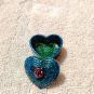 Mini heart shaped jewelry box