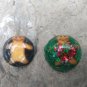 2 PIECES CHRISTMAS LOT MAGNET FOR YOUR FRIDGE CHRISTMAS REFRIGERATOR MAGNETS