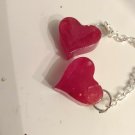 Solid Heart Love Keychain