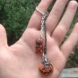 Halloween Gummy Bear Jack-o'-lantern Keychain Set