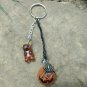 Halloween Gummy Bear Jack-o'-lantern Keychain Set
