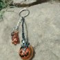 Halloween Gummy Bear Jack-o'-lantern Keychain Set
