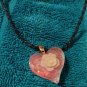 Glowing Floral Heart Necklace