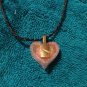 Glowing Floral Heart Necklace