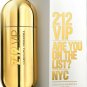 Carolina  Herrera  212 VIP Are You On The List NYC Perfume Ladies 80ml 2.7oz NEW