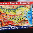 Fridge Magnet handmade Map of Bulgaria Souvenir mussels