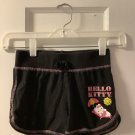 Hello Kitty Black Girls Shorts Size 6/6X