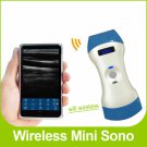 wireless mini palm ultrasound convex and linear probe double head