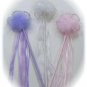Beaded flower wand