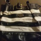 vintage Dolce & Gabbana Handbag black and white with buckle