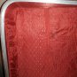 Retro orange medium size suitcase