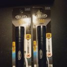 Lot of 2 Polic Security Radar 2.0 Tactical COB LED Flashlight 350 Lumens + AAA