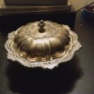 Antique Silver Plated Ashtray Three Parts very old s marking on bottom