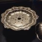 Antique Silver Plated Ashtray Three Parts very old s marking on bottom